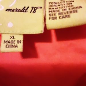 Emerald 18 jacket beautiful orange